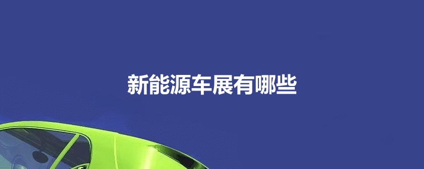全国新能源车展会